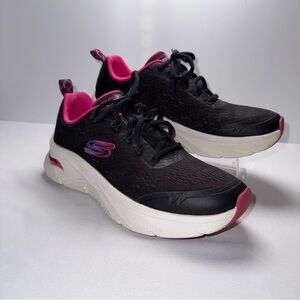 Vibrant Pink Athletic Shoes